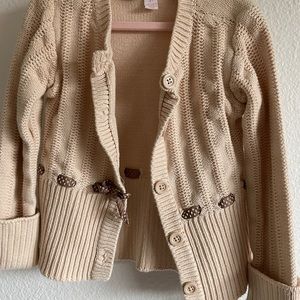 Crocheted sweater